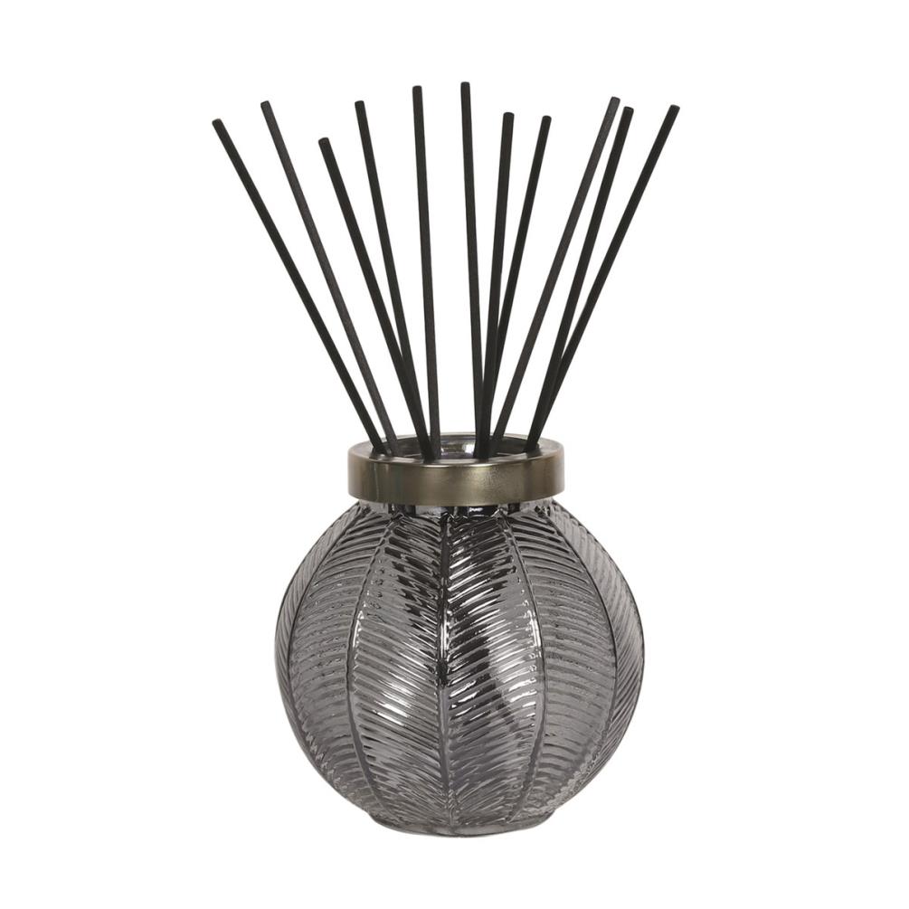 Aroma Grey Lustre Glass Large Reed Diffuser & 50 Fibre Reeds £9.56